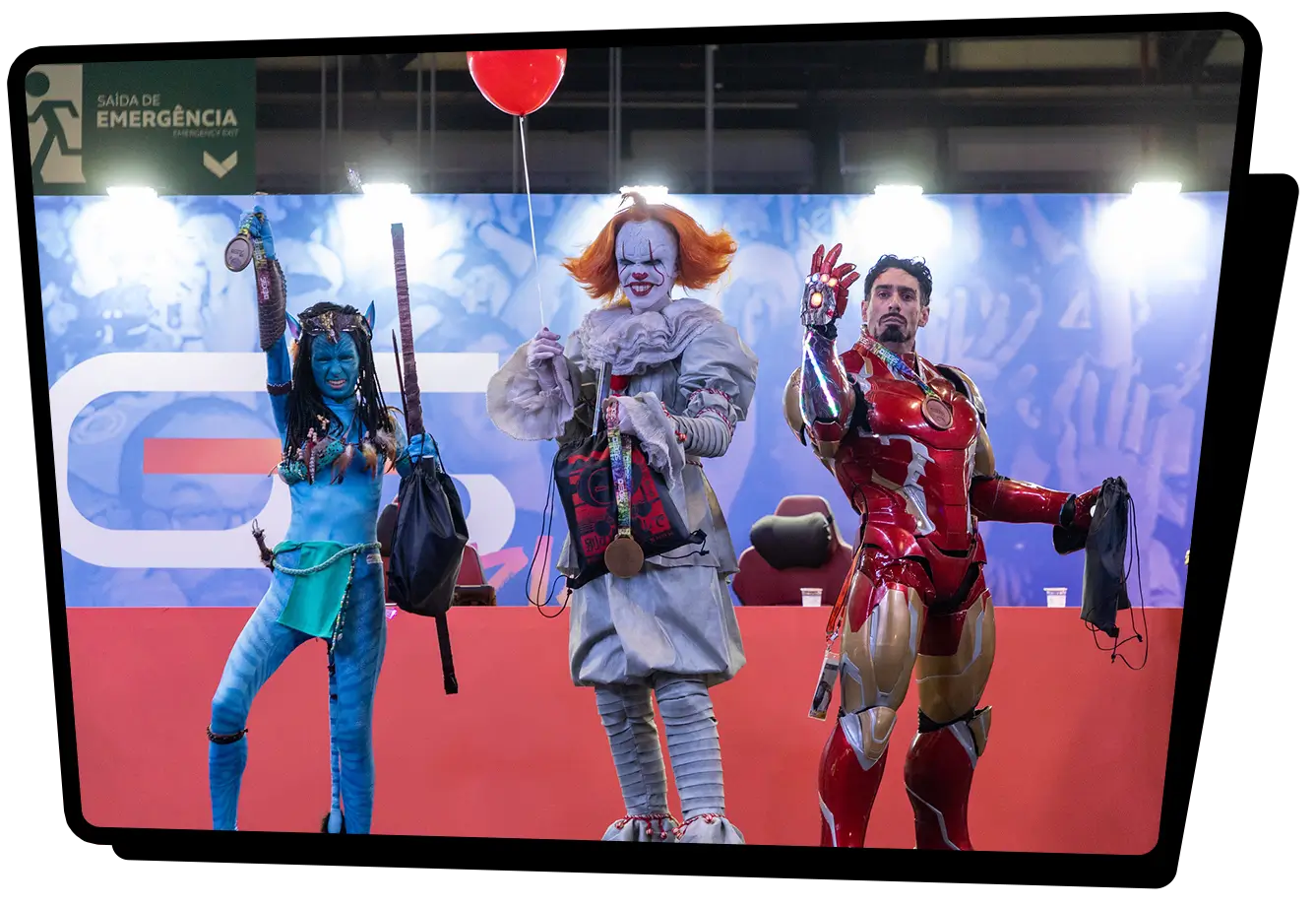 Livro BGS Cosplay Hall da Fama