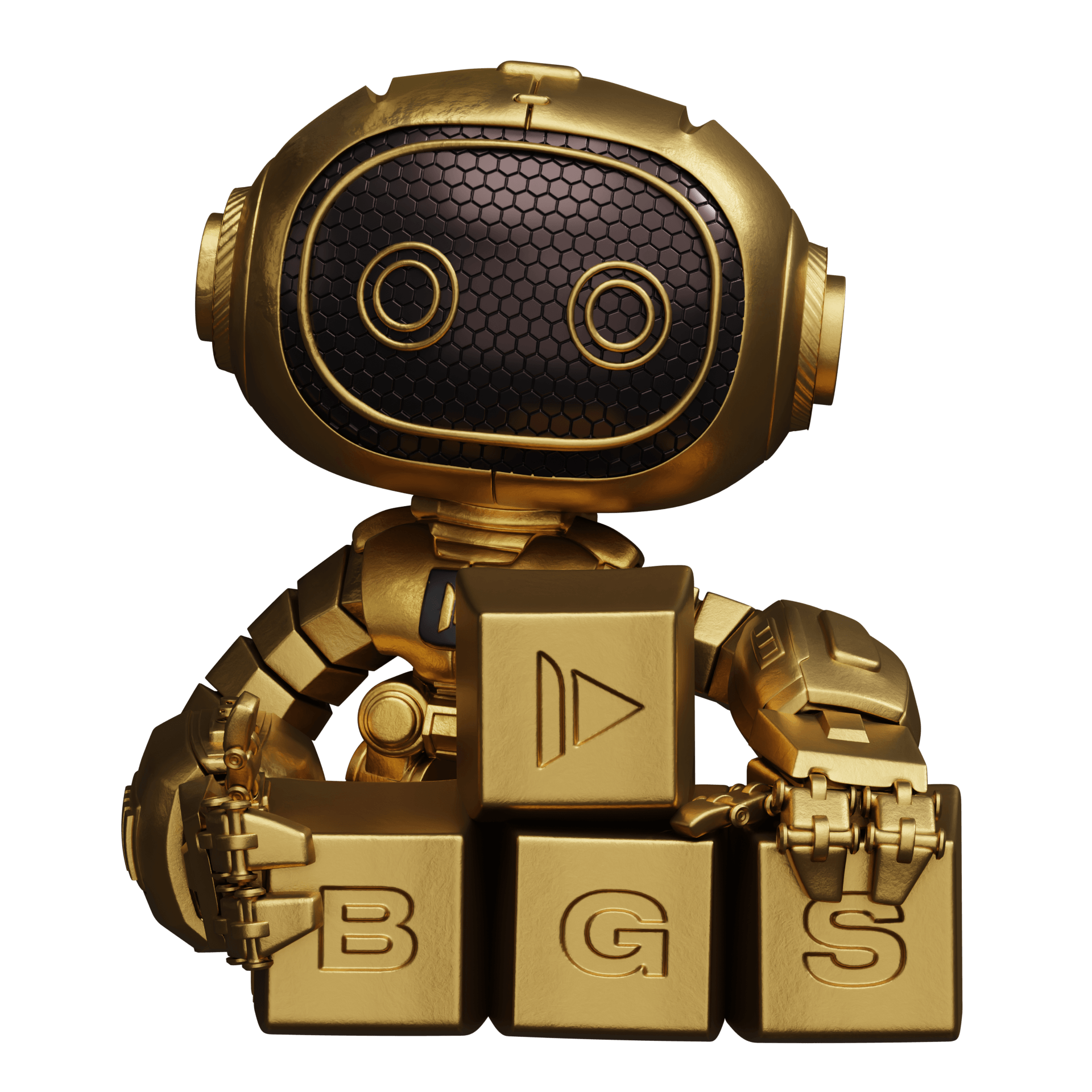 Fandom Box do Bot_GS - WASD (Dourado)